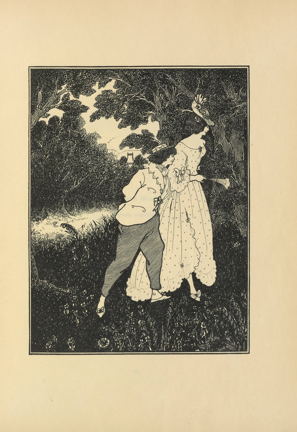 Aubrey Beardsley — The Savoy: The Three Musicians | Art Nouveau Illustration Print