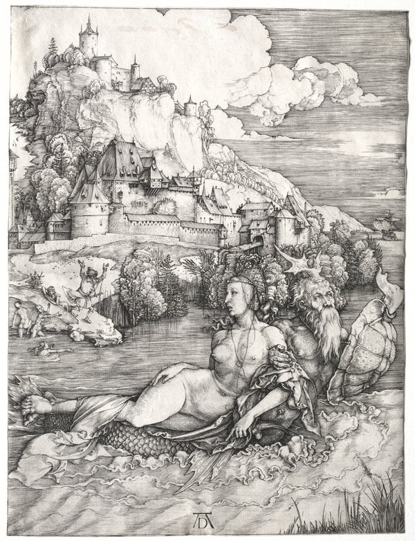 Albrecht Dürer — The Sea Monster | Engraving Print