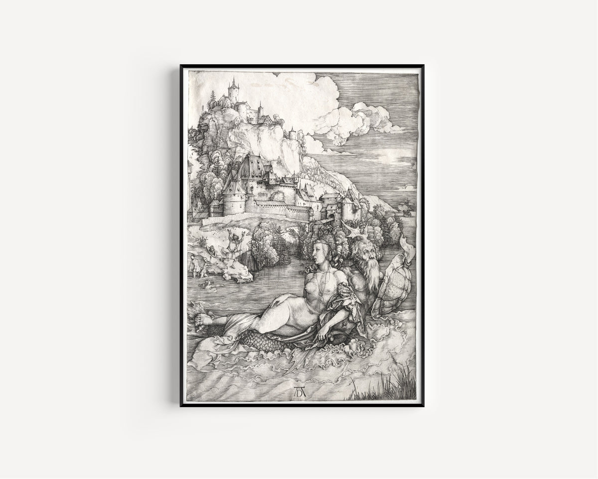 Albrecht Dürer — The Sea Monster | Engraving Print