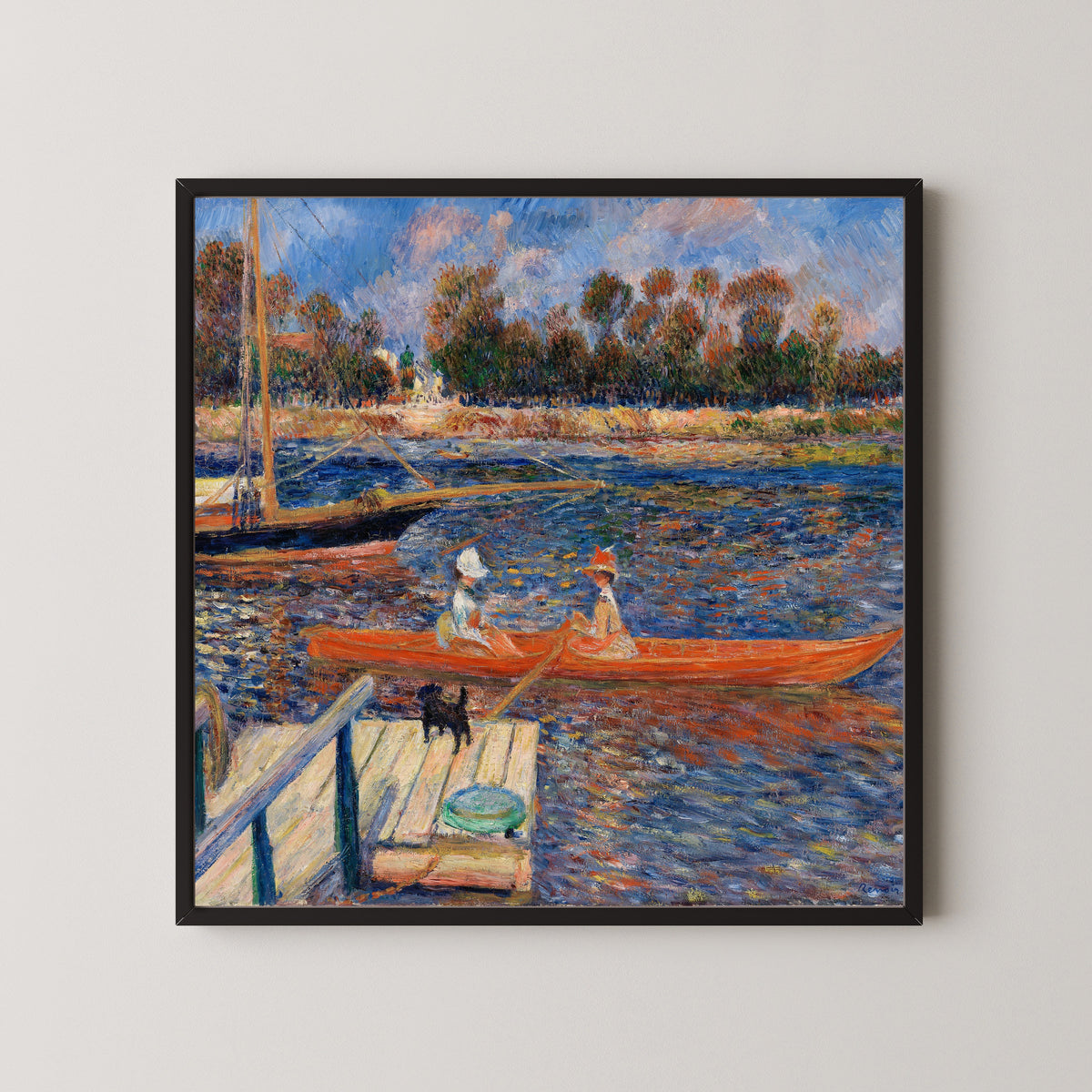 Pierre-Auguste Renoir — The Seine at Argenteuil | Fine Art Print