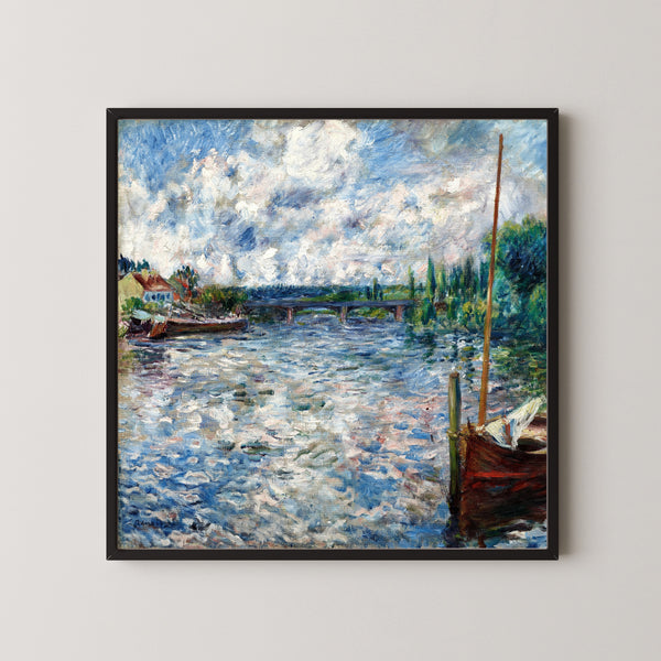 Pierre-Auguste Renoir — The Seine at Chatou | Fine Art Print