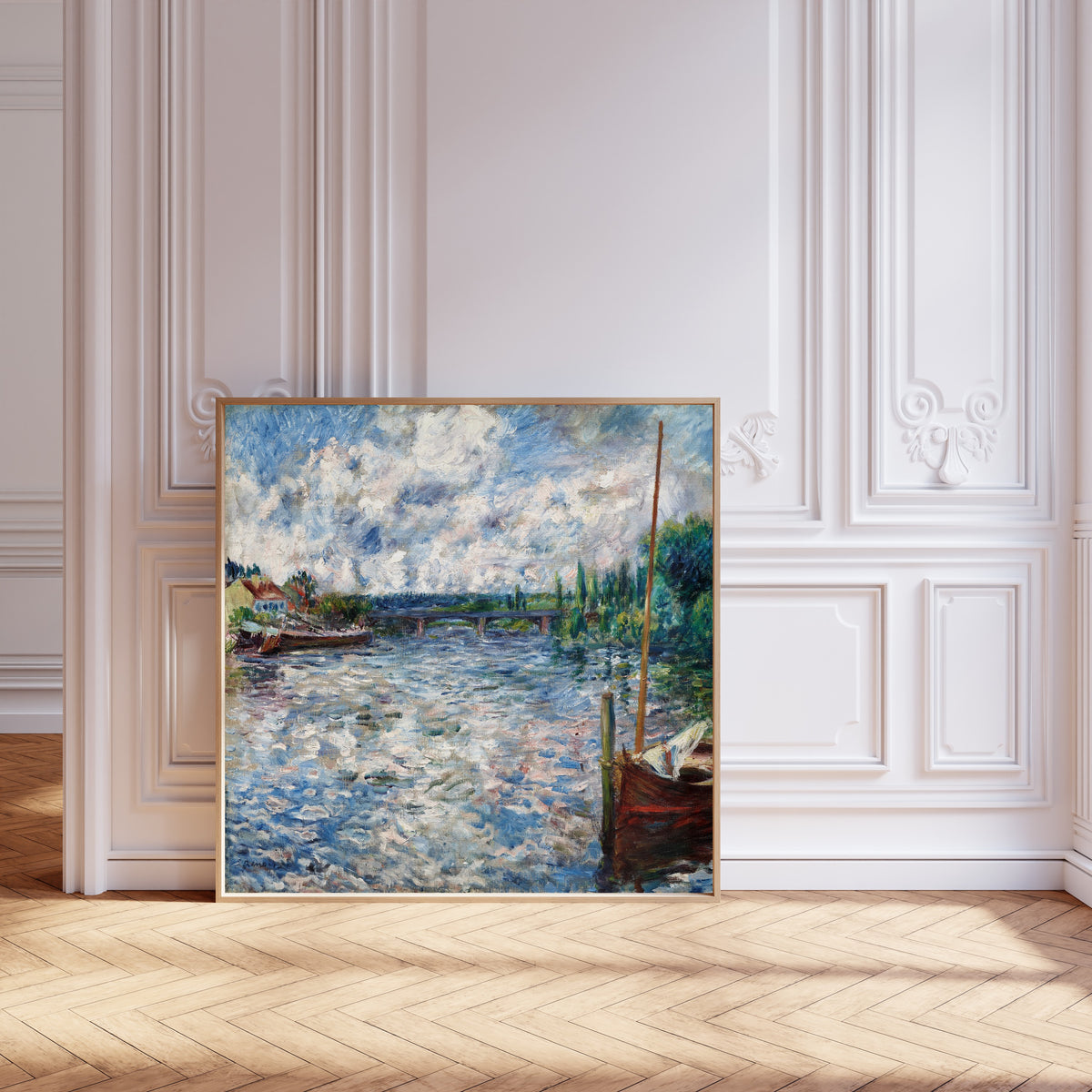 Pierre-Auguste Renoir — The Seine at Chatou | Fine Art Print