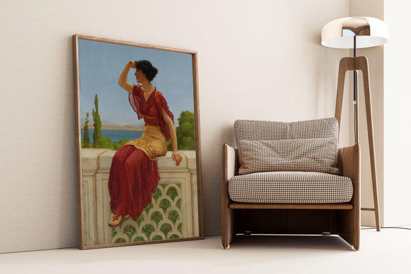 John William Godward — The Signal | Fine Art Print
