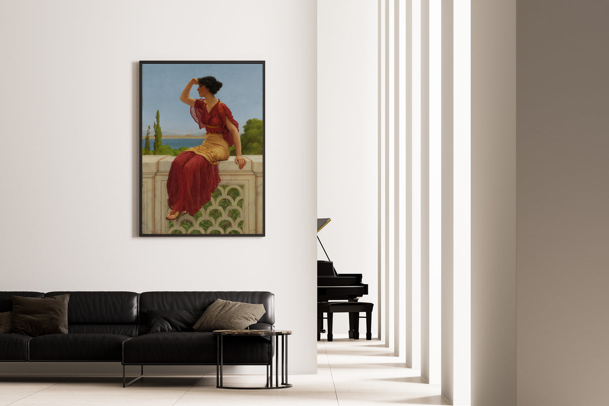 John William Godward — The Signal | Fine Art Print