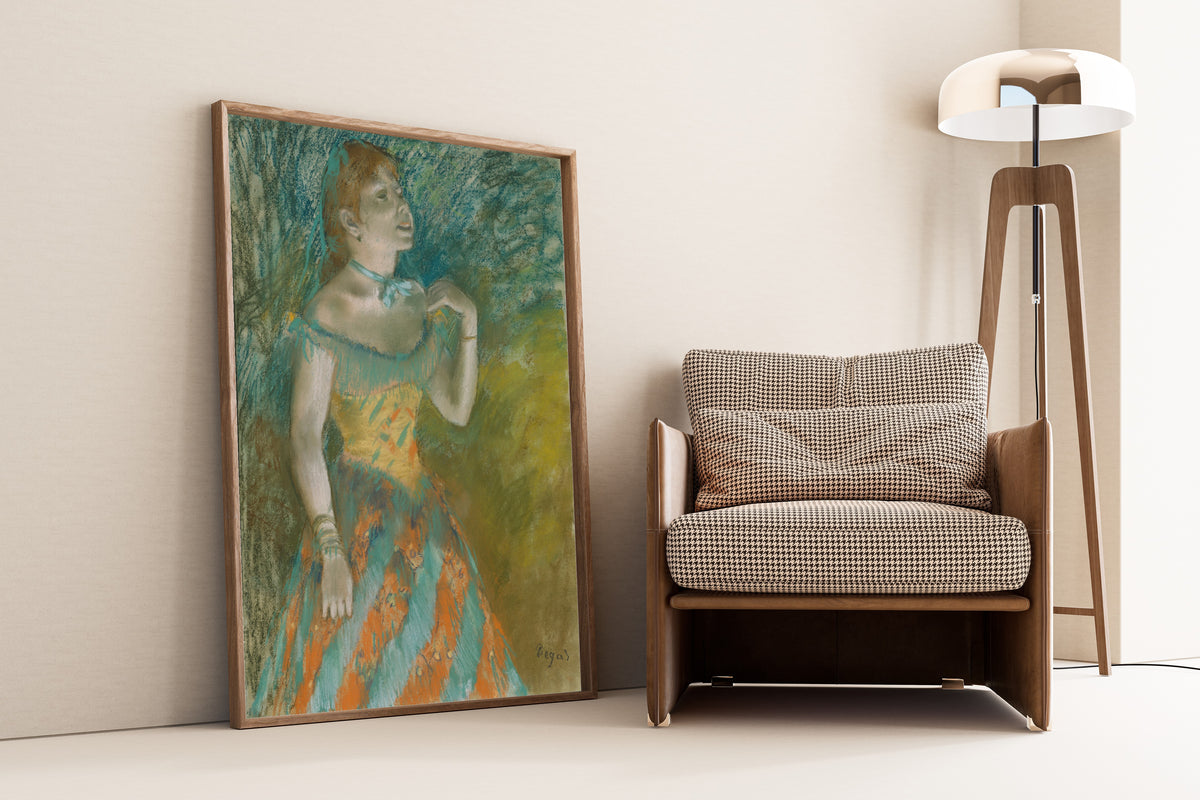 Edgar Degas — The Singer in Green | Fine Art Print