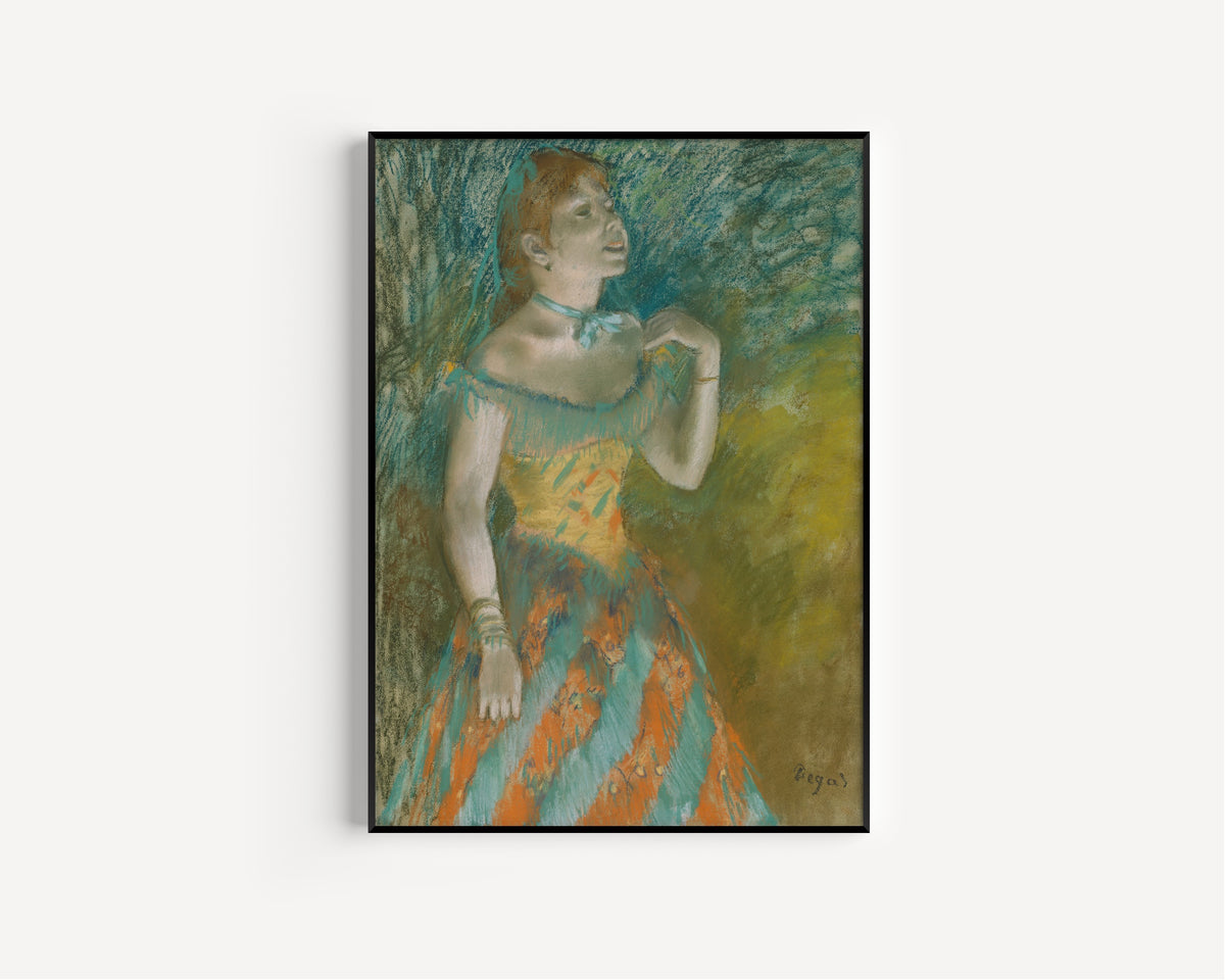 Edgar Degas — The Singer in Green | Fine Art Print