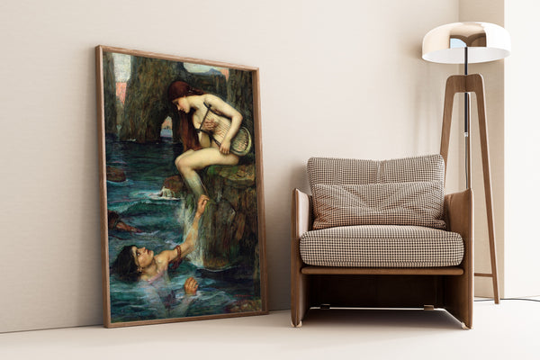 John William Waterhouse — The Siren | Pre-Raphaelite Art Print