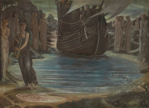 Edward Burne-Jones — The Sirens (Composition Study) | Pre-Raphaelite Art Print