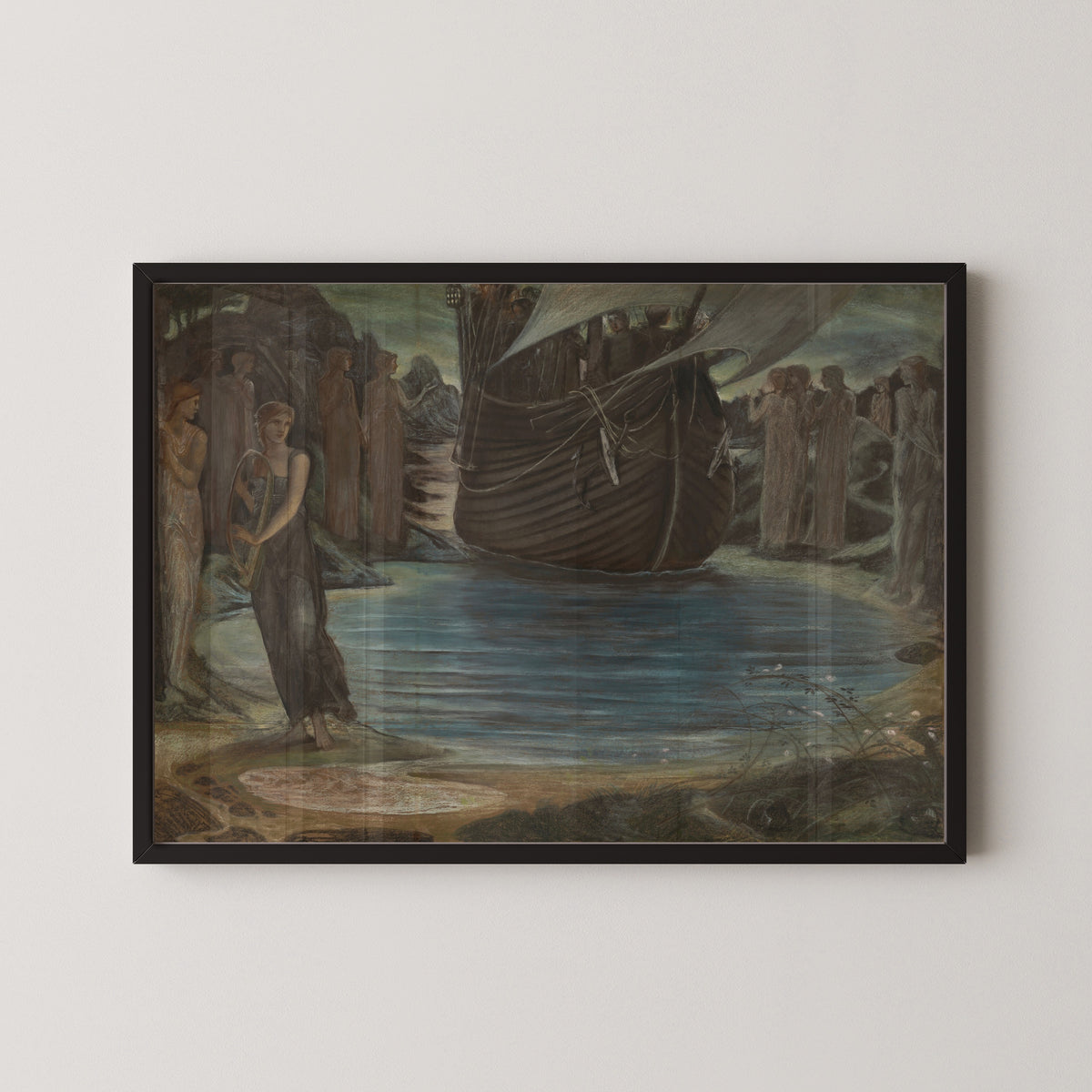 Edward Burne-Jones — The Sirens (Composition Study) | Pre-Raphaelite Art Print