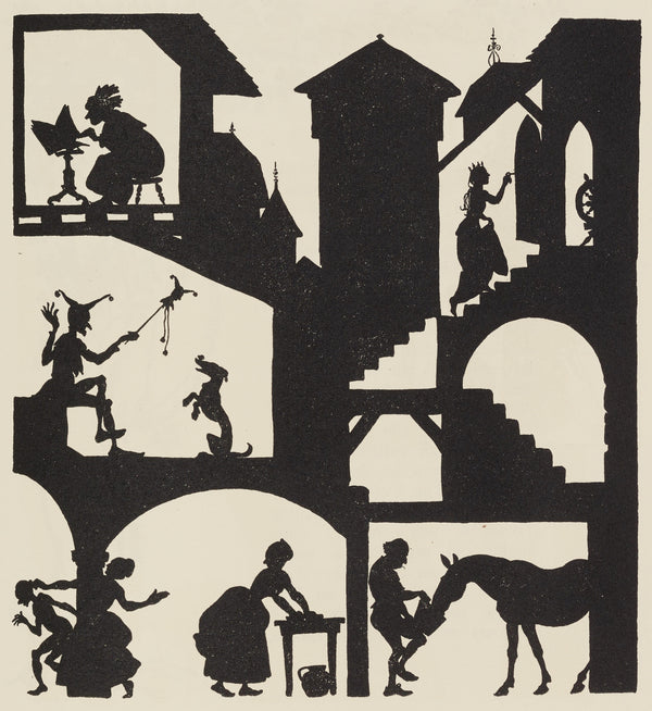 Arthur Rackham — The Sleeping Beauty (Princess on the Tower Stair) | Fairy Tale Illustration Print