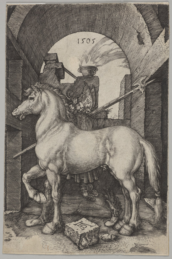 Albrecht Dürer — The Small Horse | Engraving Print