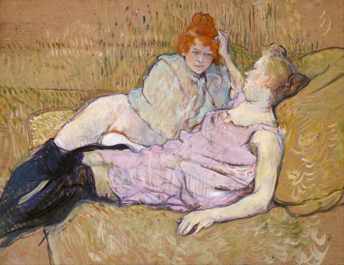 Henri de Toulouse-Lautrec — The Sofa | Fine Art Print