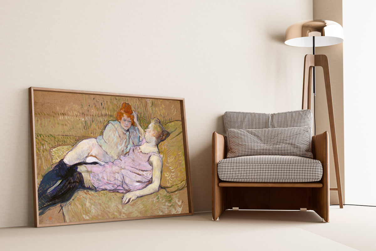Henri de Toulouse-Lautrec — The Sofa | Fine Art Print