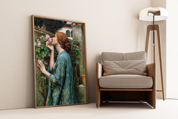 John William Waterhouse — The Soul of the Rose | Pre-Raphaelite Art Print