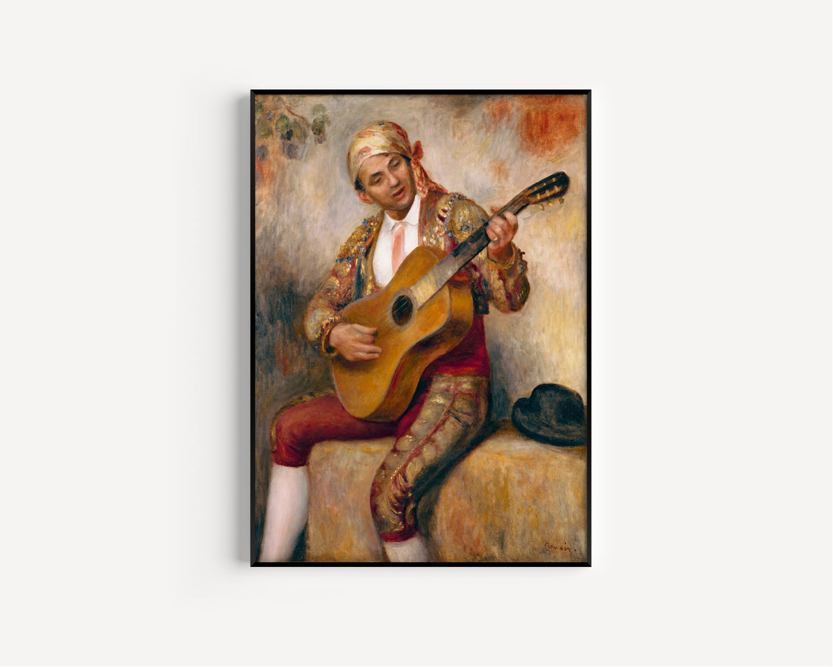 Pierre-Auguste Renoir — The Spanish Guitarist | Fine Art Print