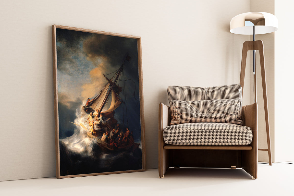 Rembrandt van Rijn — The Storm on the Sea of Galilee | Fine Art Print