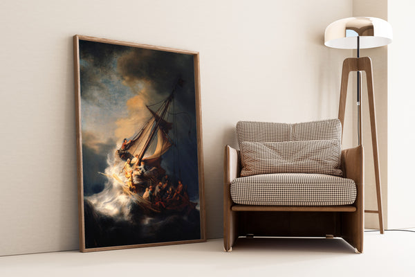 Rembrandt van Rijn — The Storm on the Sea of Galilee | Fine Art Print