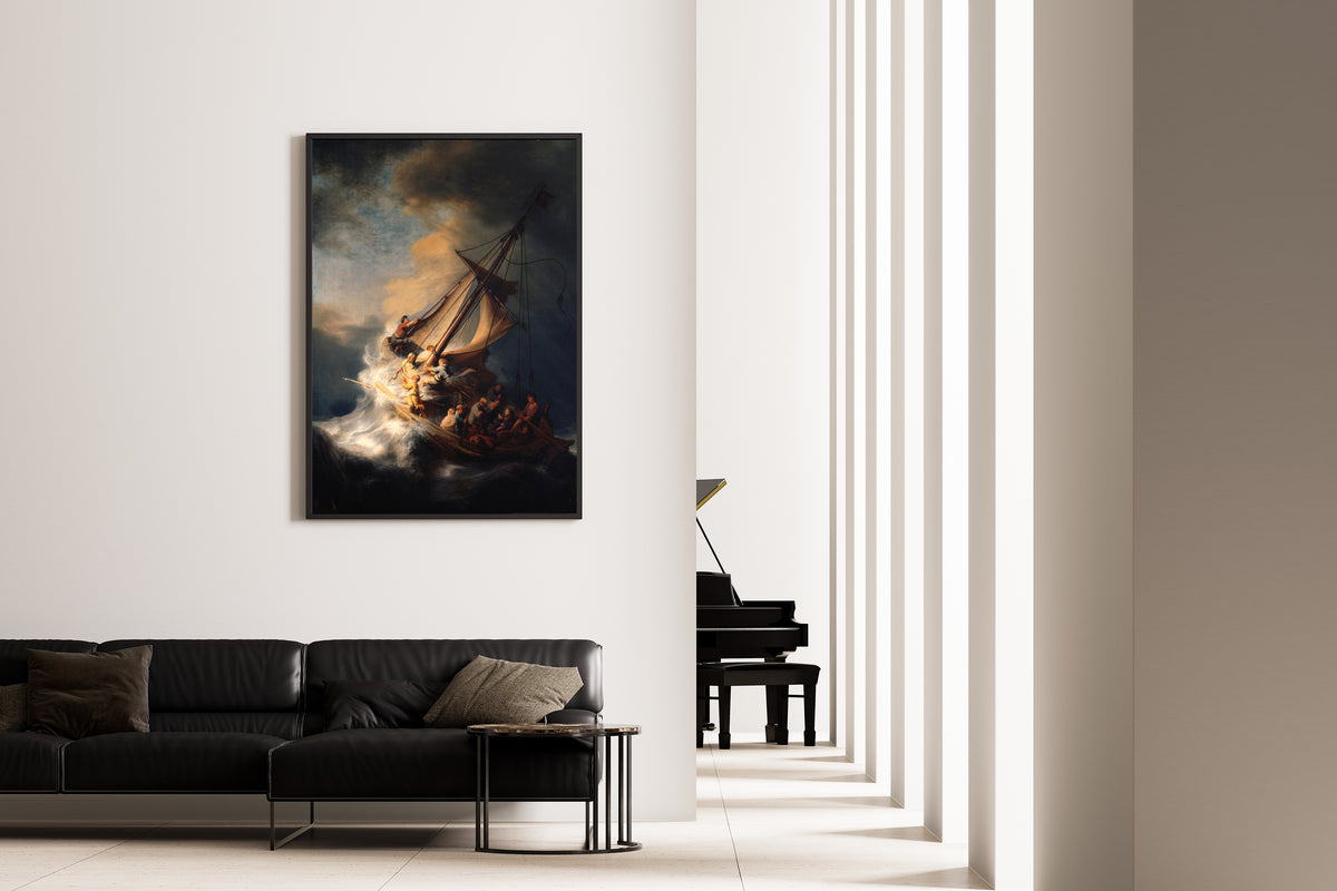 Rembrandt van Rijn — The Storm on the Sea of Galilee | Fine Art Print