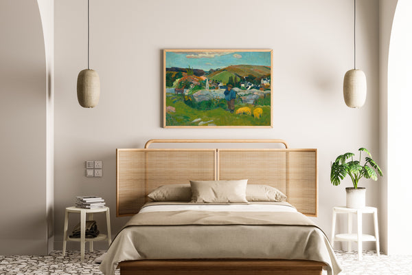 Paul Gauguin — The Swineherd | Fine Art Print