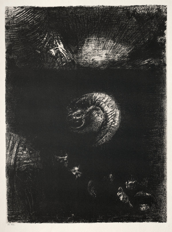 Odilon Redon — The Temptation of Saint Anthony: And All Manner of Frightful Creatures Arise | Symbolist Art Print
