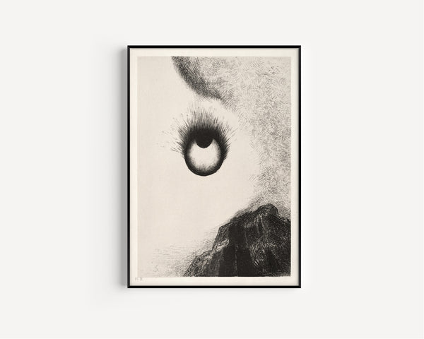 Odilon Redon — The Temptation of Saint Anthony: Everywhere Eyeballs Are Aflame | Symbolist Art Print