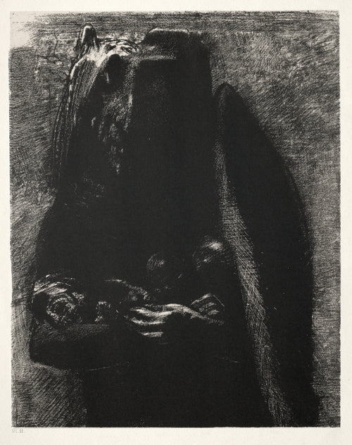 Odilon Redon — The Temptation of Saint Anthony: It Is the Devil | Symbolist Art Print