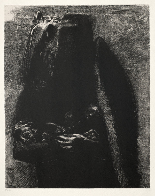 Odilon Redon — The Temptation of Saint Anthony: It Is the Devil | Symbolist Art Print