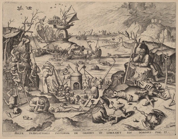 Hieronymus Bosch — The Temptation of Saint Anthony | Fine Art Print