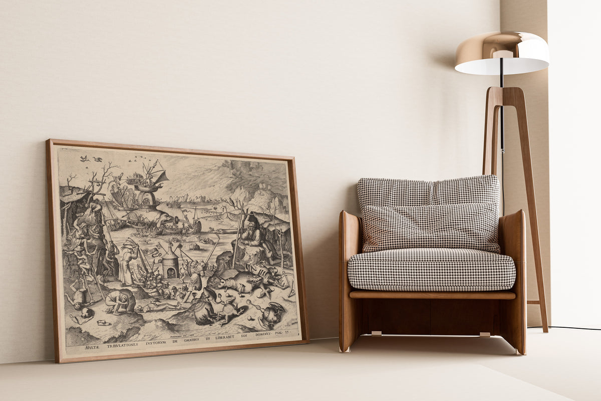 Hieronymus Bosch — The Temptation of Saint Anthony | Fine Art Print