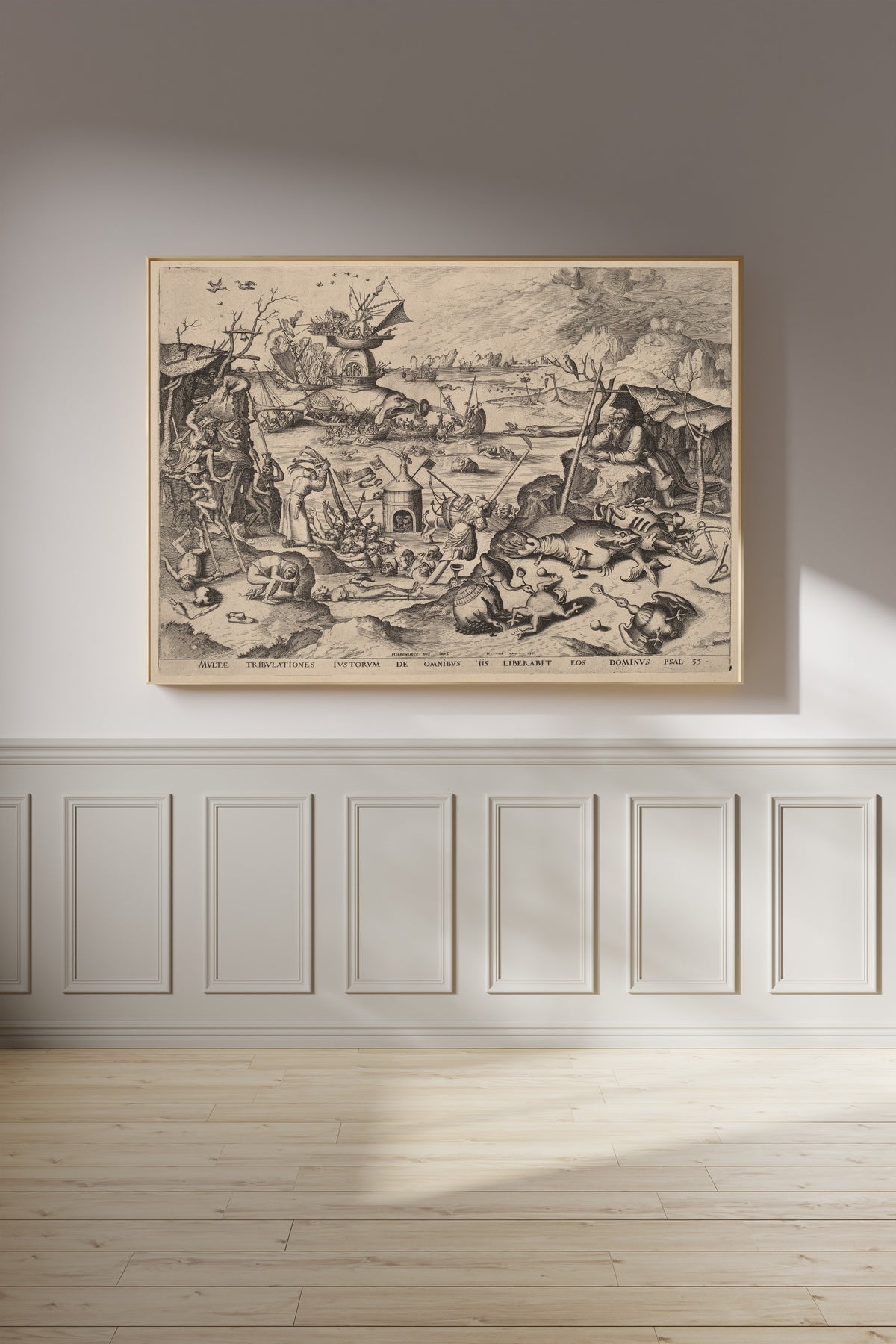 Hieronymus Bosch — The Temptation of Saint Anthony | Fine Art Print