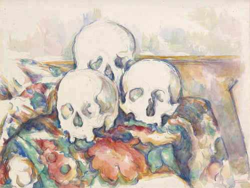 Paul Cezanne — The Three Skulls | Fine Art Print