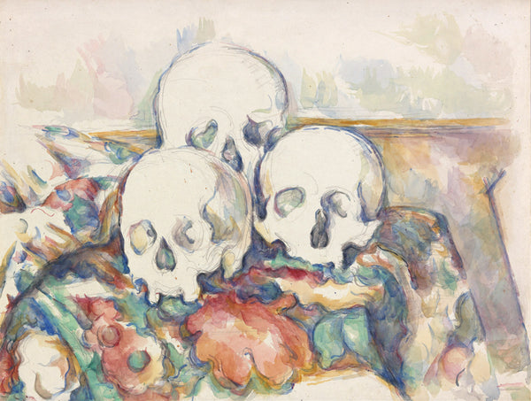 Paul Cezanne — The Three Skulls | Fine Art Print