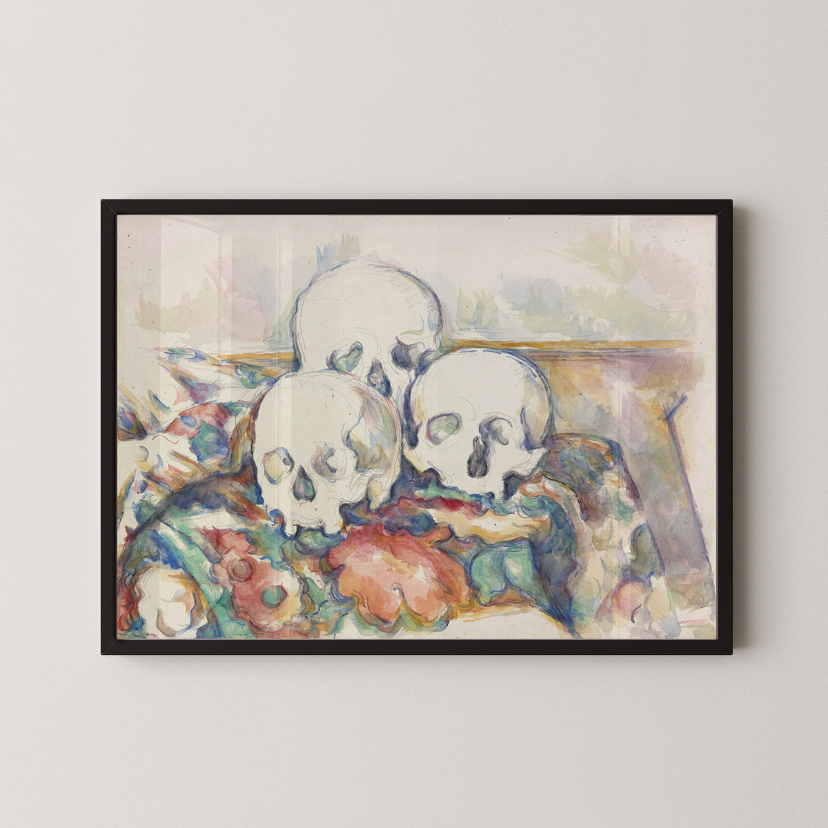 Paul Cezanne — The Three Skulls | Fine Art Print
