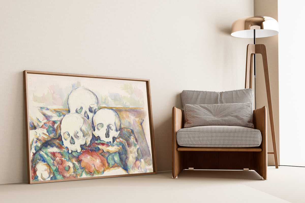 Paul Cezanne — The Three Skulls | Fine Art Print