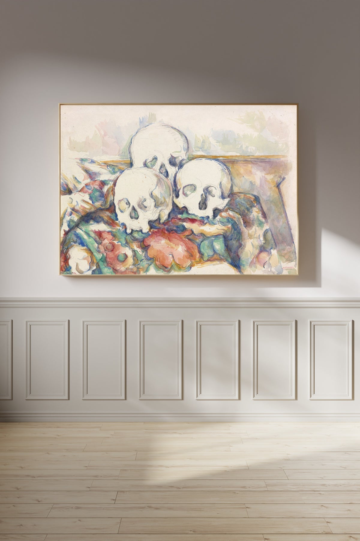 Paul Cezanne — The Three Skulls | Fine Art Print