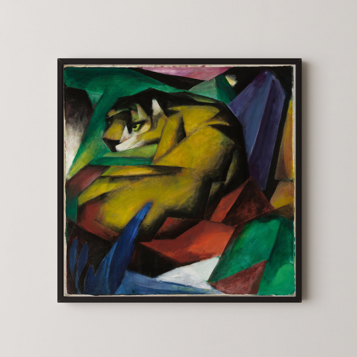Franz Marc — The Tiger | Expressionist Fine Art Print