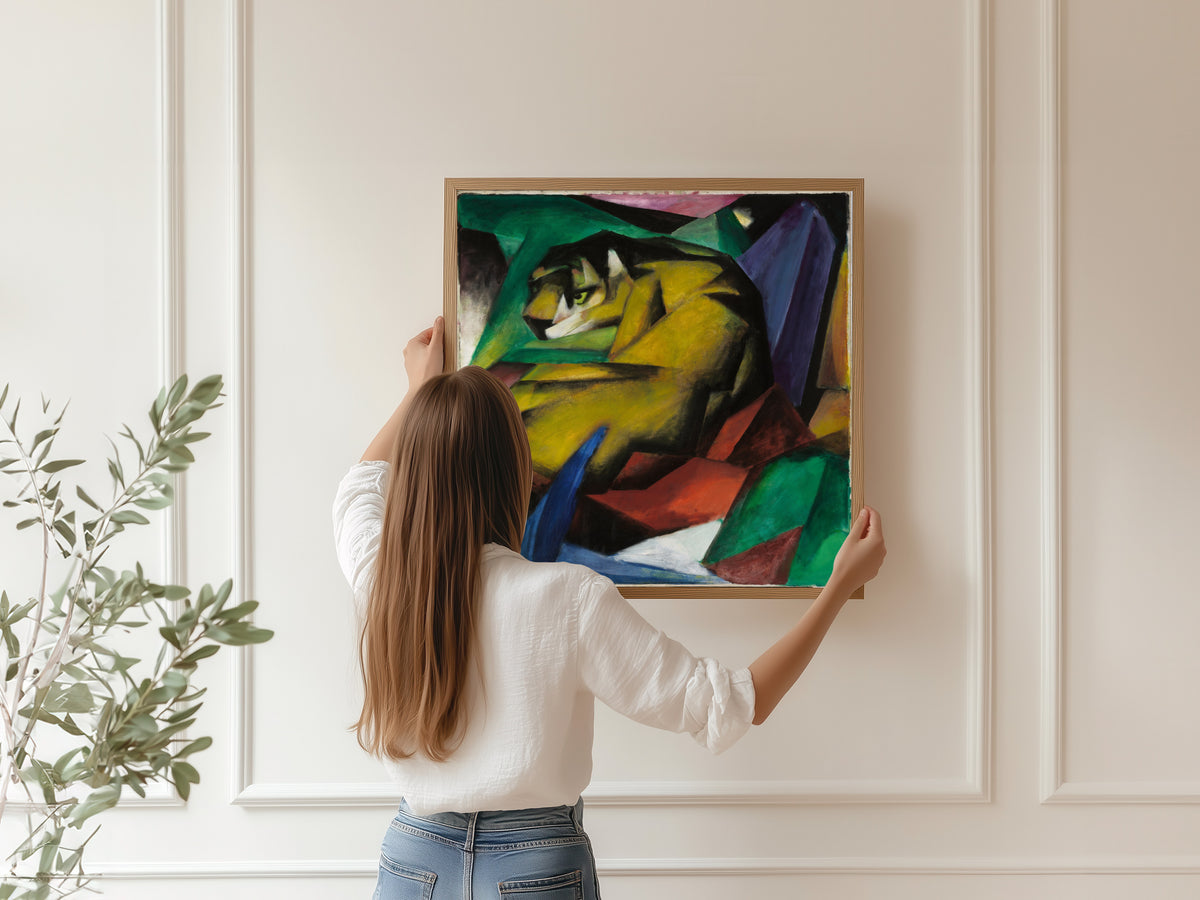 Franz Marc — The Tiger | Expressionist Fine Art Print