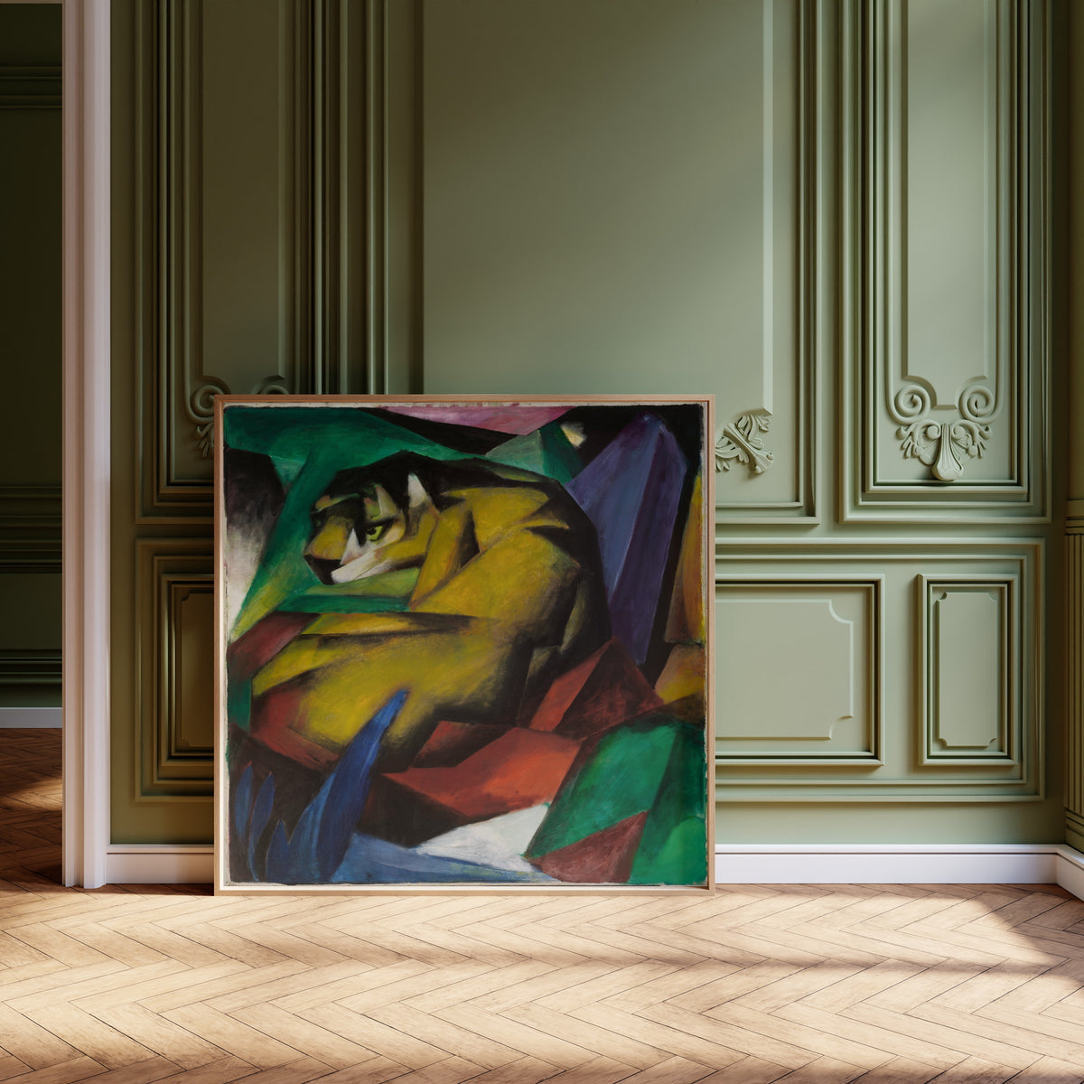 Franz Marc — The Tiger | Expressionist Fine Art Print