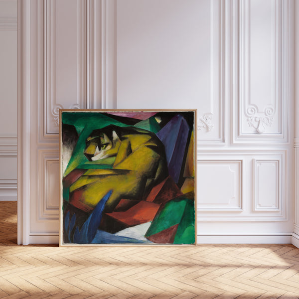 Franz Marc — The Tiger | Expressionist Fine Art Print