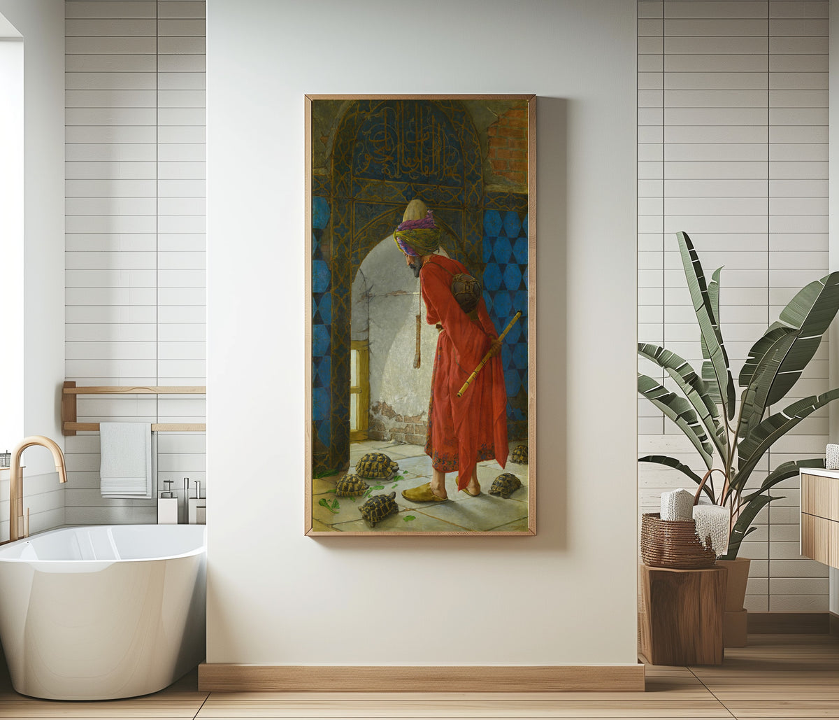 Osman Hamdi Bey — The Tortoise Trainer | Fine Art Print