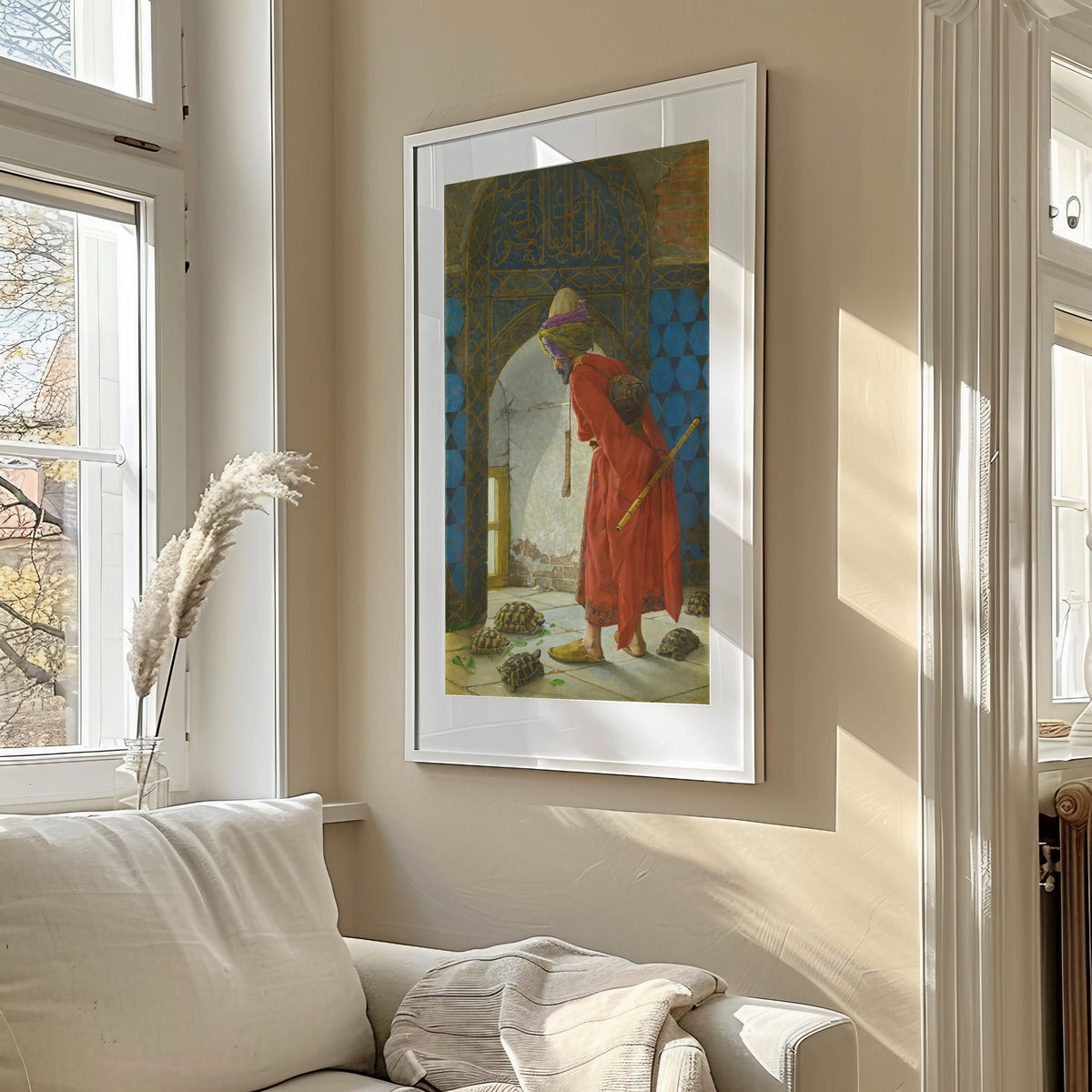 Osman Hamdi Bey — The Tortoise Trainer | Fine Art Print