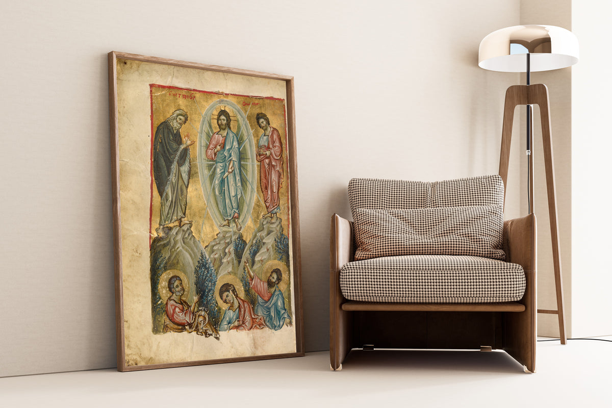 The Transfiguration | Illuminated Manuscript Print