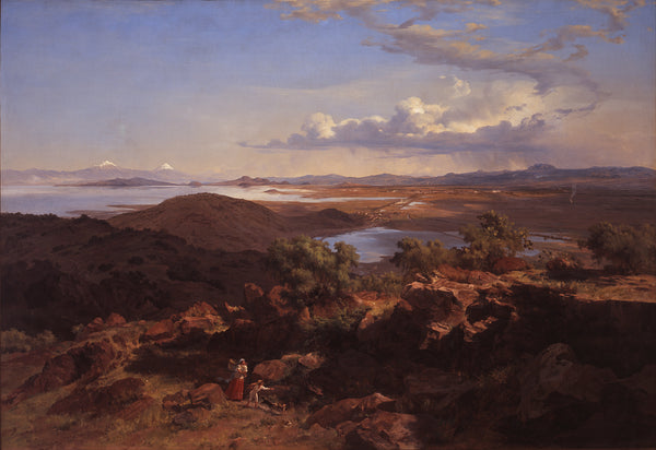 José María Velasco — The Valley of Mexico from the Santa Isabel Mountain Range | Landscape Fine Art Print