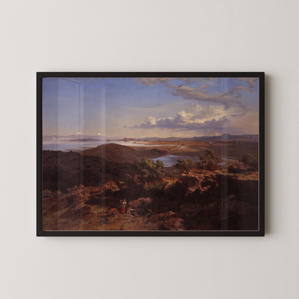 José María Velasco — The Valley of Mexico from the Santa Isabel Mountain Range | Landscape Fine Art Print