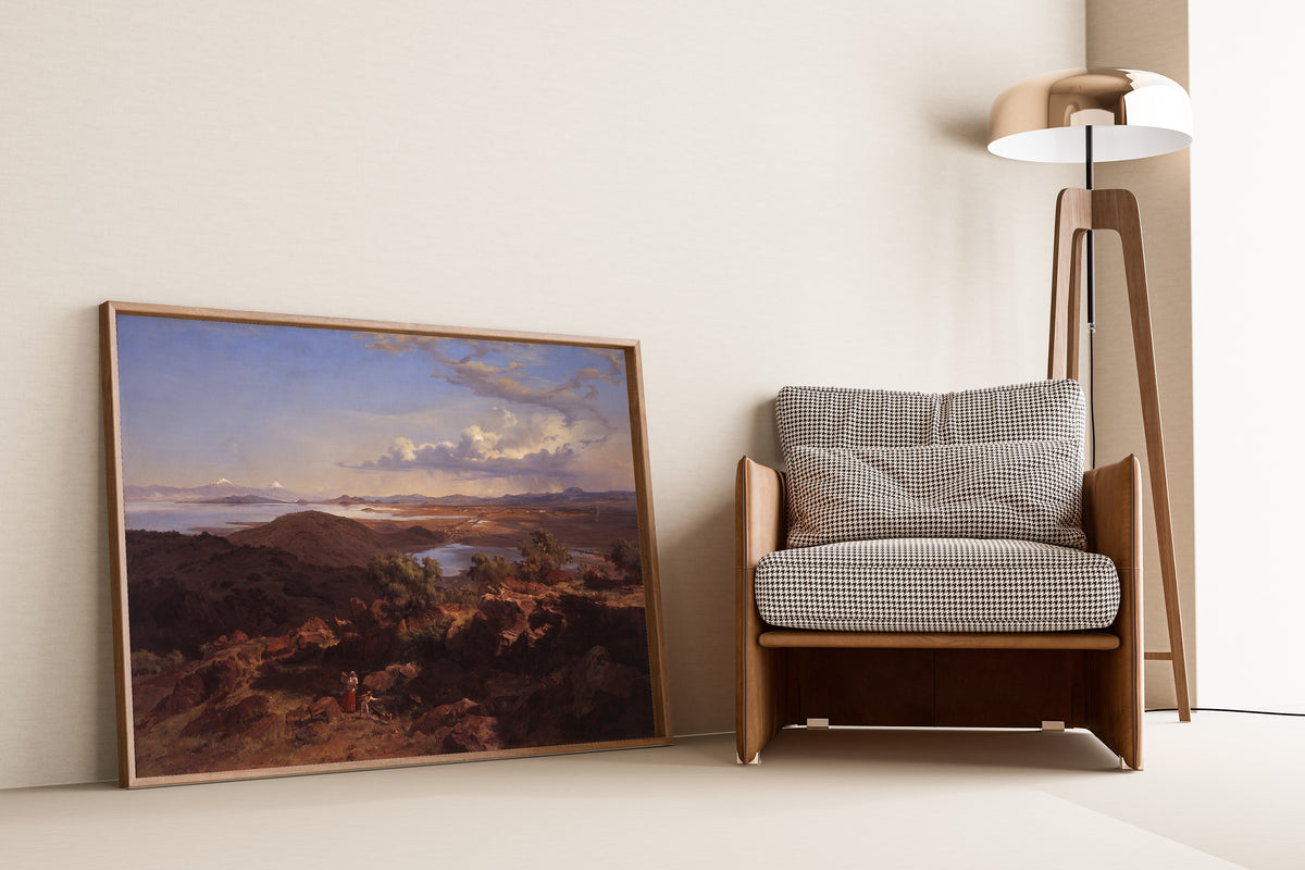 José María Velasco — The Valley of Mexico from the Santa Isabel Mountain Range | Landscape Fine Art Print