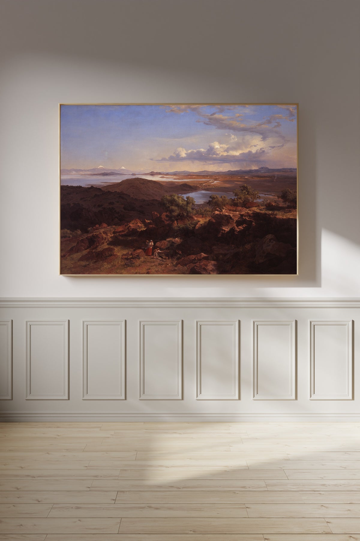 José María Velasco — The Valley of Mexico from the Santa Isabel Mountain Range | Landscape Fine Art Print