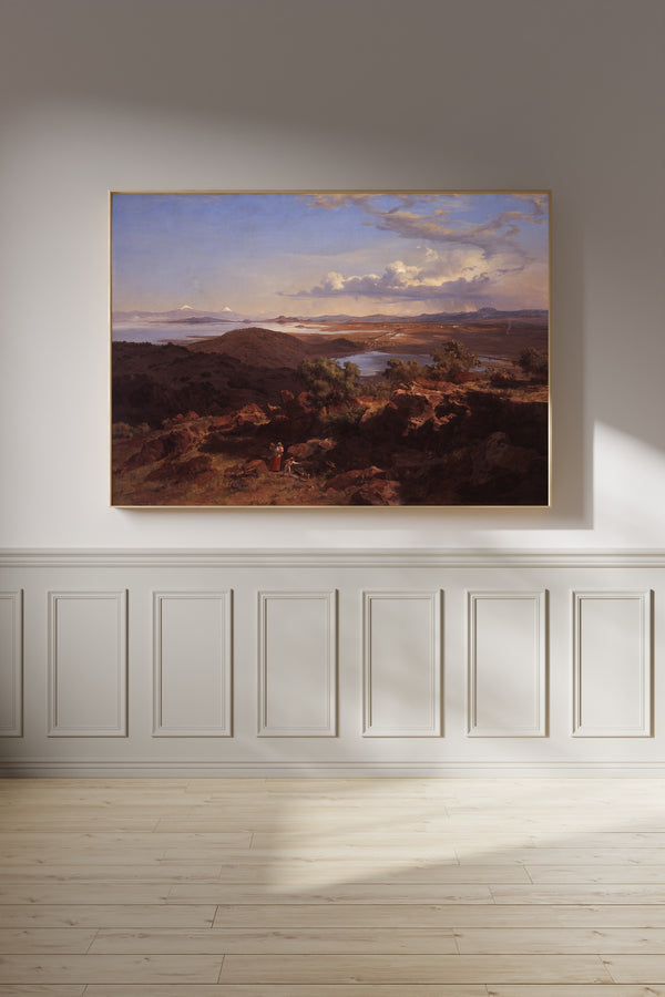 José María Velasco — The Valley of Mexico from the Santa Isabel Mountain Range | Landscape Fine Art Print