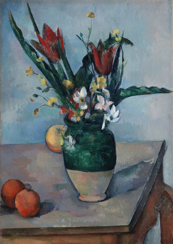 Paul Cezanne — The Vase of Tulips | Fine Art Print