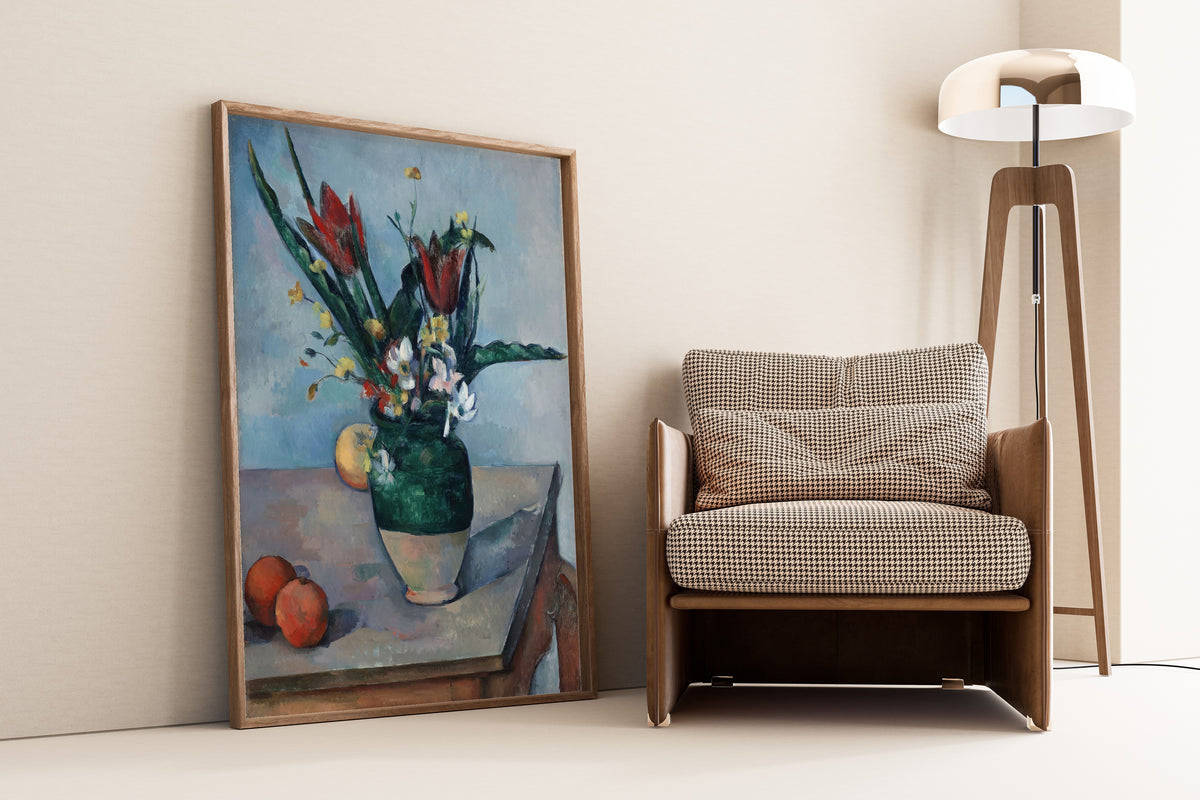 Paul Cezanne — The Vase of Tulips | Fine Art Print