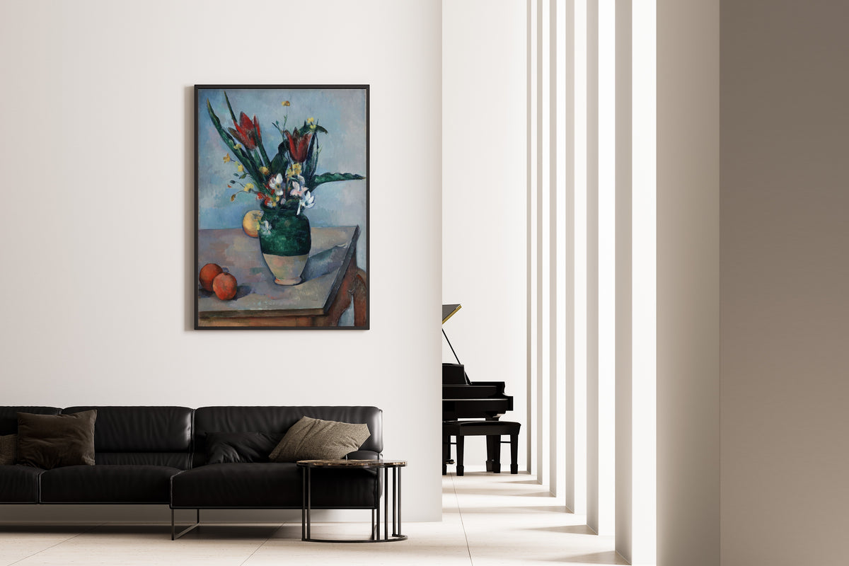 Paul Cezanne — The Vase of Tulips | Fine Art Print